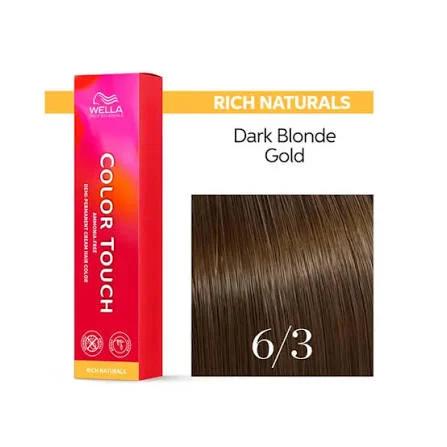 wella Color Touch Rich Nat 6/3 60ml