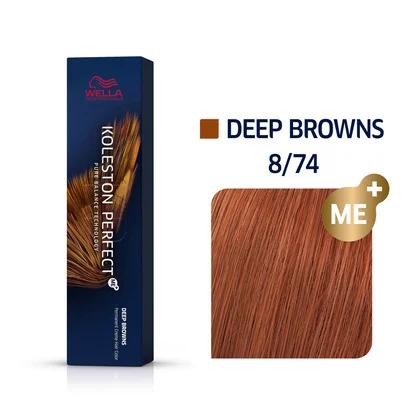 Wella kp Koleston Perfect Deep Brown 8/74 60ml