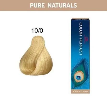 Wella Color Perfect Pure Naturals 10/0