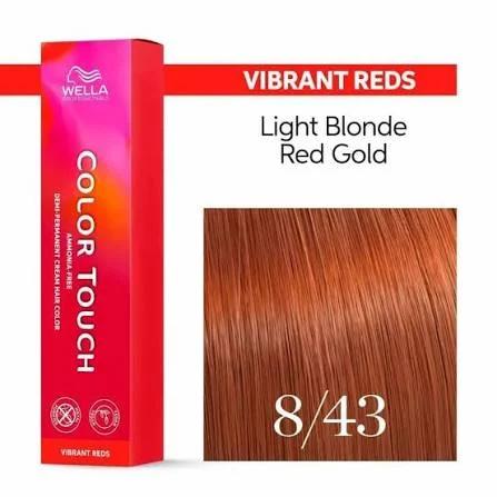 Wella Color Touch Vb Red 8/43 60ml