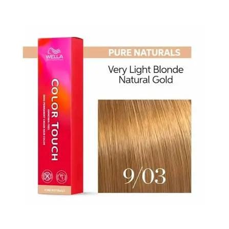 Wella Color Touch Pure Nat 9/03 60ml