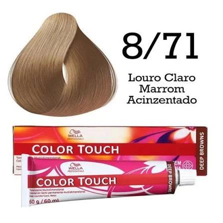 Wella Color Touch Deep Brown 8/71 60ml